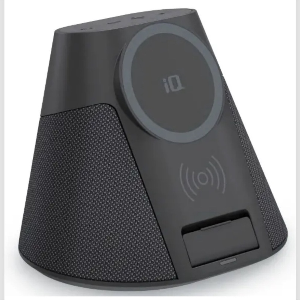 NWT IQ Wave Wireless Charging Bluetooth Home Speaker with MagSafe